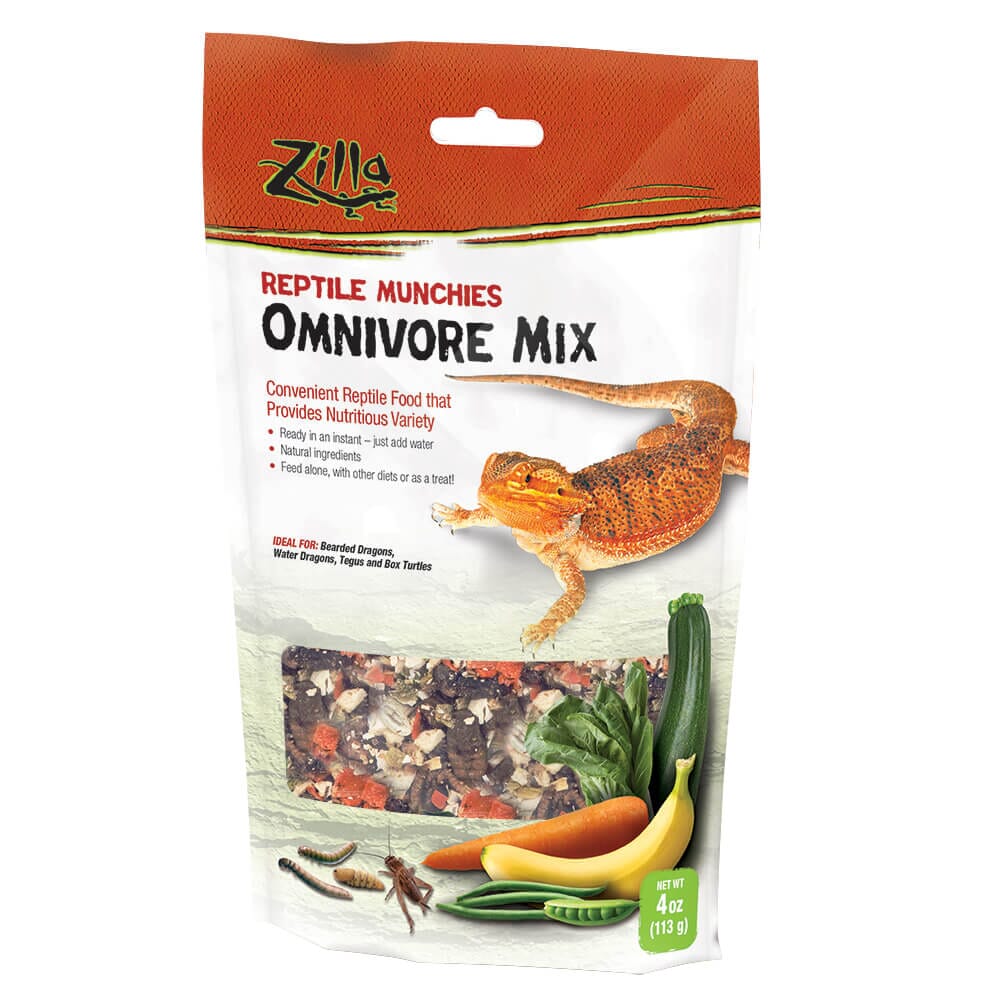 Zilla Reptile Munchies Omnivore, 4oz Zilla 