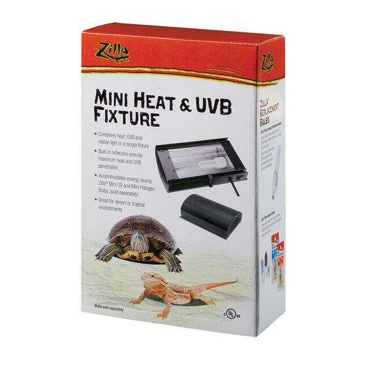 Zilla Mini Heat & UVB Fixture Zilla