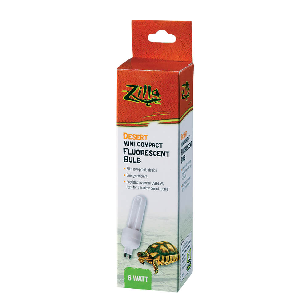 Zilla Mini Compact Fluorescent Bulb, Desert Zilla