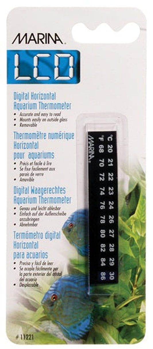 Marina Dolphin Thermometer C/F (Horizontal LCD) Fish Supplies Marina