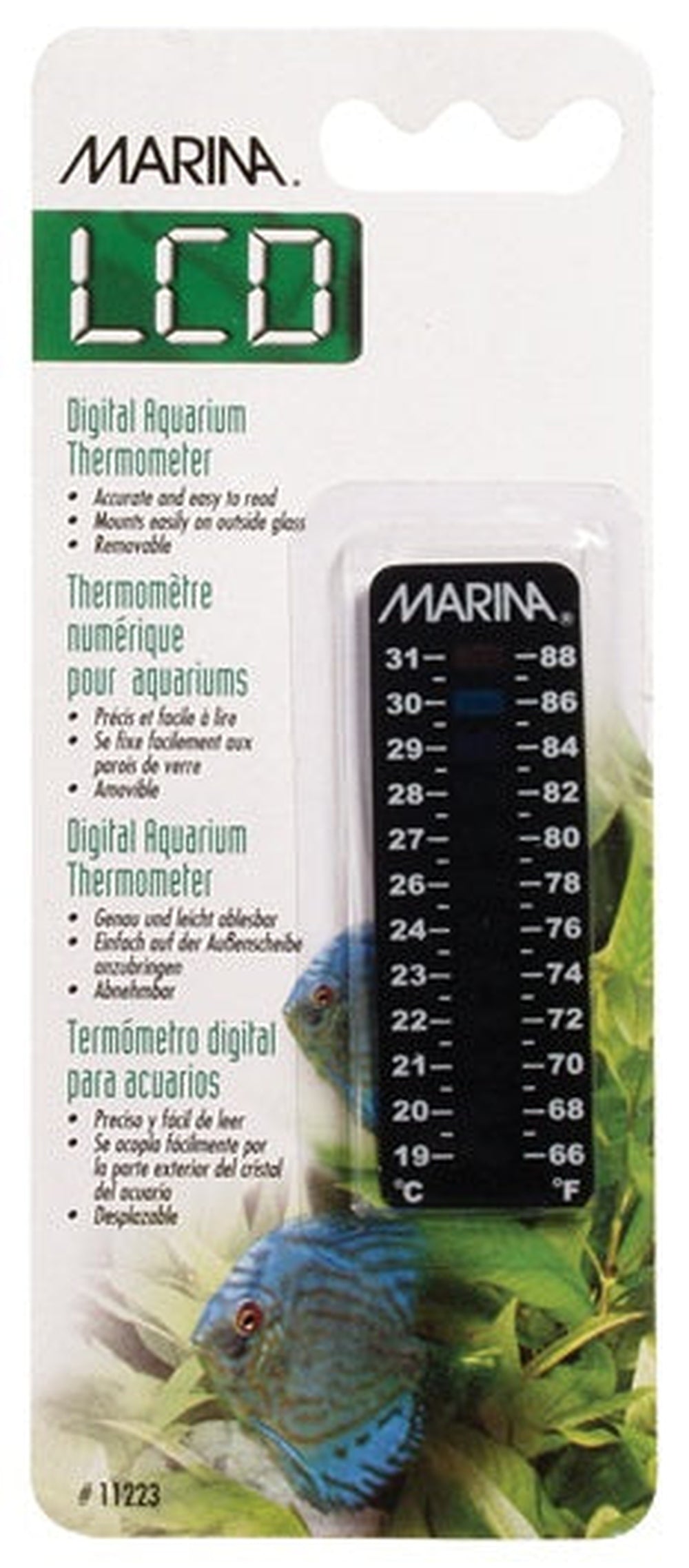 Marina Dorado Thermometer C/F (LCD) Fish Supplies Marina