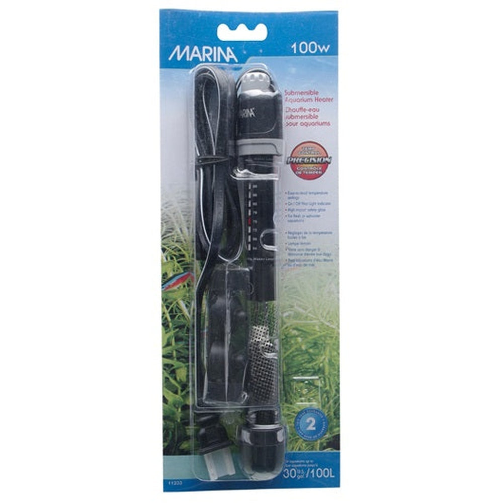 Marina Submersible Heater 8.5in 100W Fish Supplies Marina