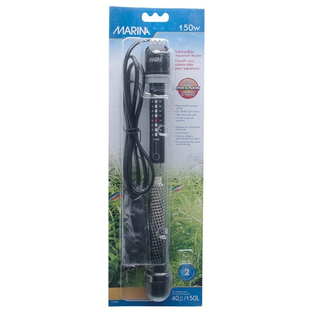 Marina Submersible Heater 10.5in 150W (40 gal.) Fish Supplies Marina