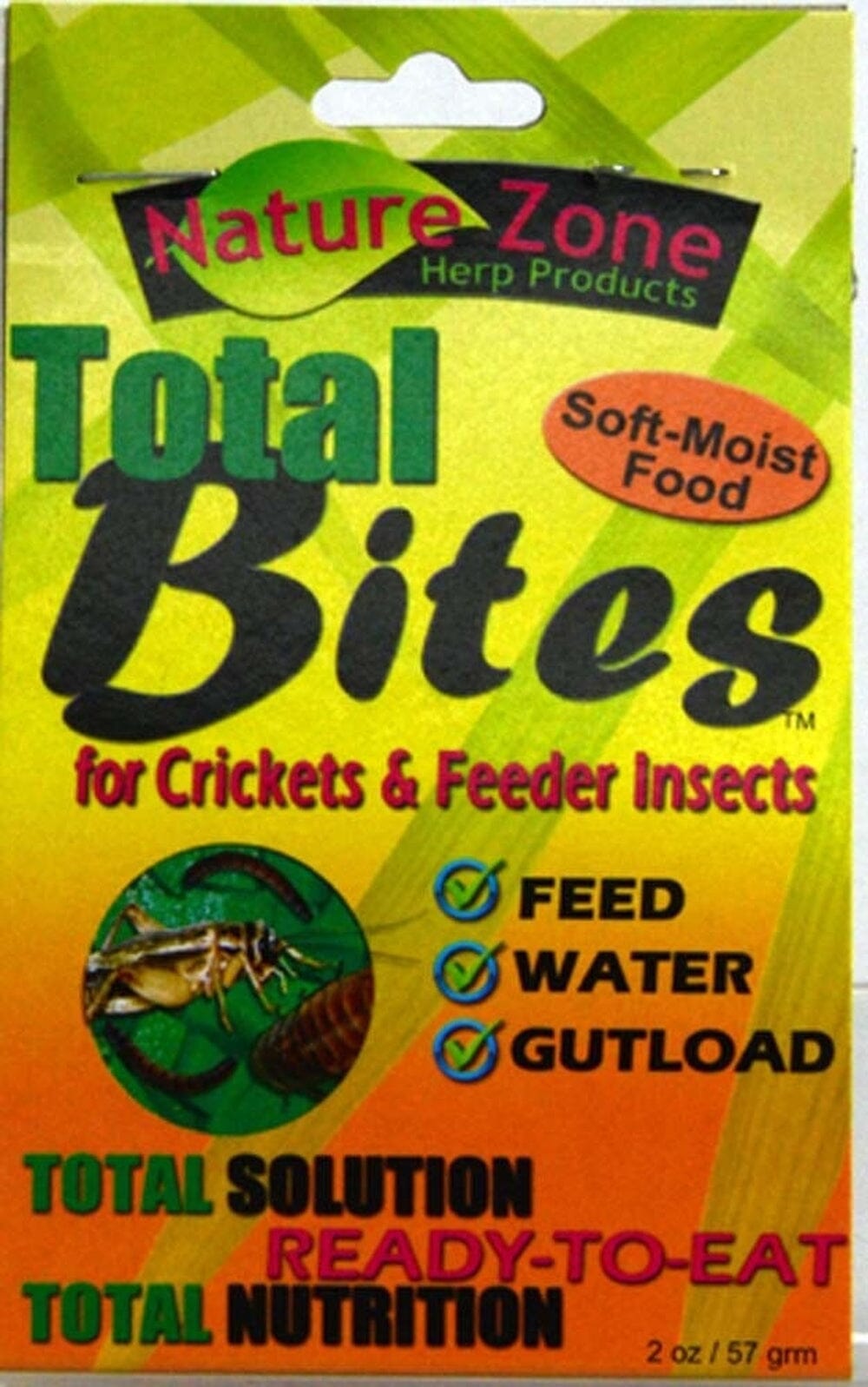 Nature Zone Cricket Total Bites with Spirulina, 2oz Nature Zone 