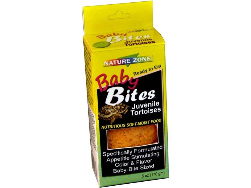 Nature Zone Baby Bite Tortoise Food, 6oz