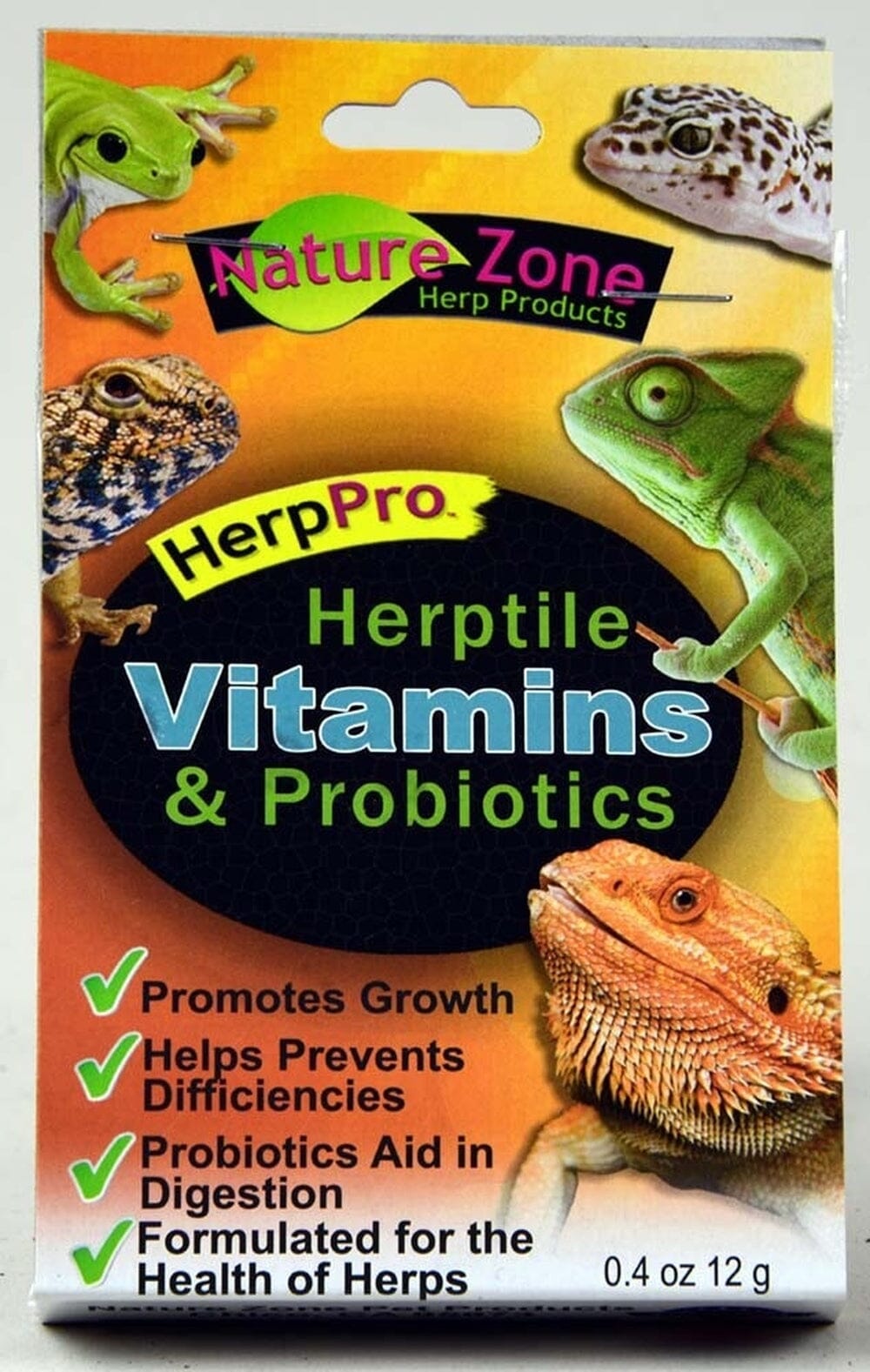 Nature Zone Herptile Vitamins and Probiotics, 0.4 oz Nature Zone 