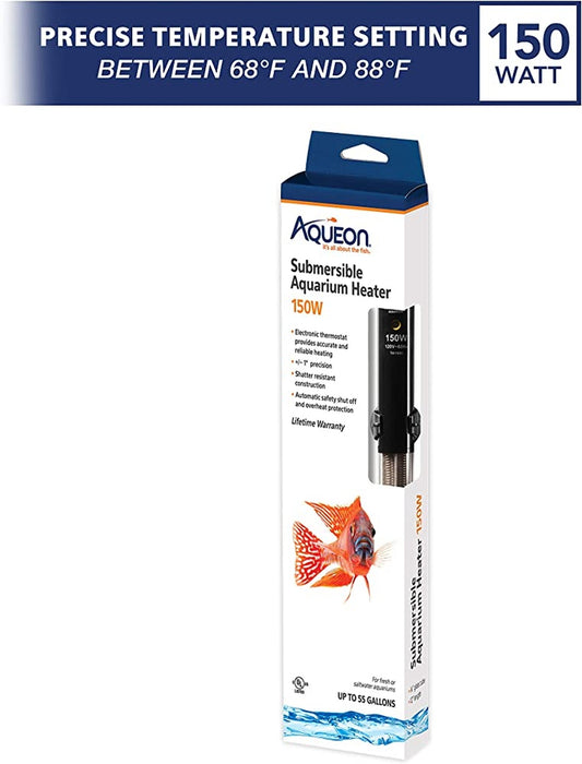 Aqueon Submersible Aquarium Heater 150W