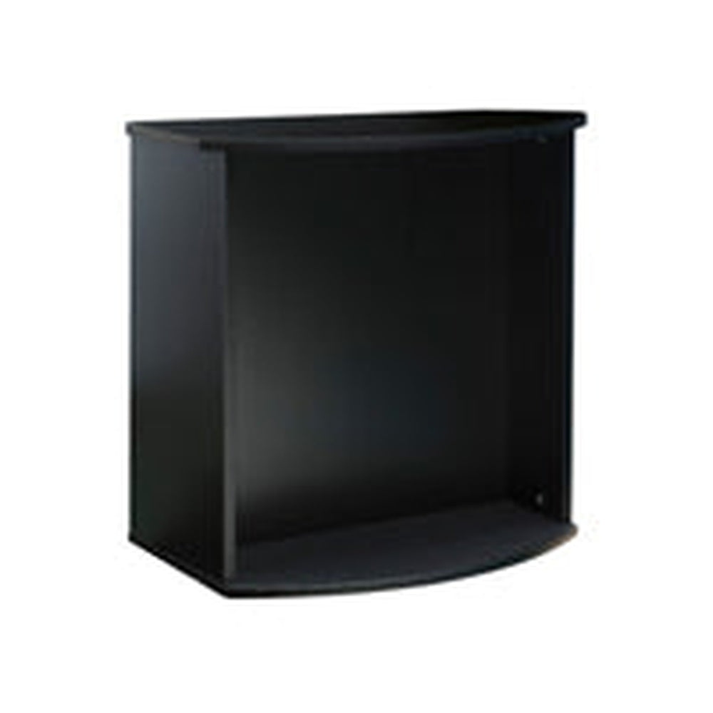 Fluval Bow Front Aquarium Stand - 24.75in x 15in x 26in (63 cm x 38 cm x 66 cm) - Black Fish Supplies Fluval