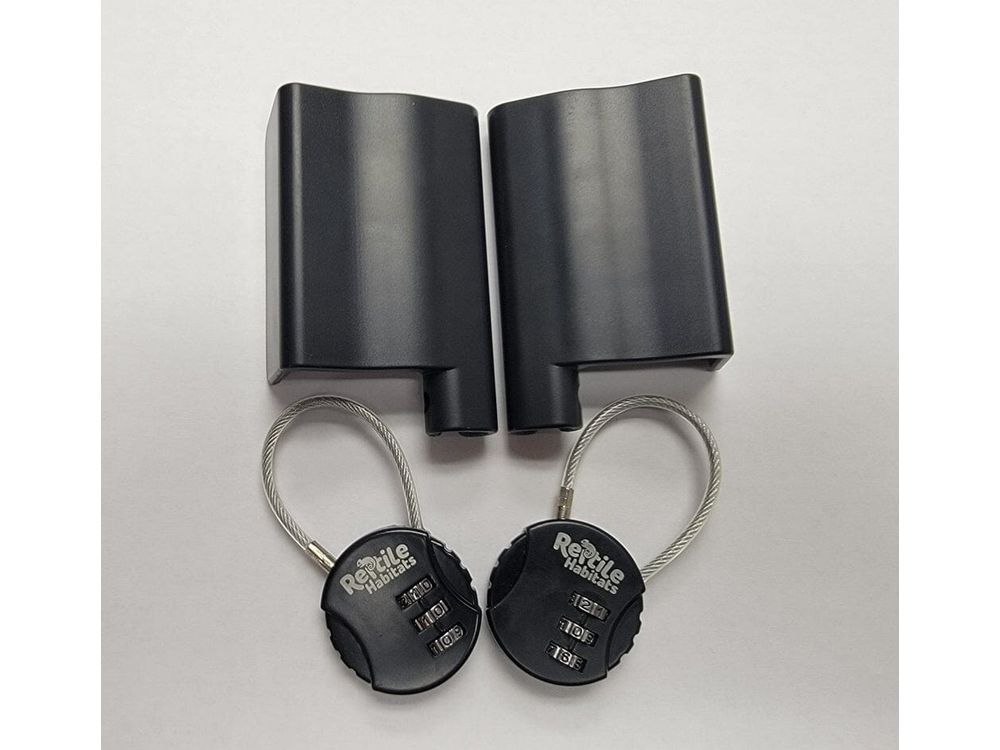 Reptile Enclosure Door Lock Set – Dubia.com