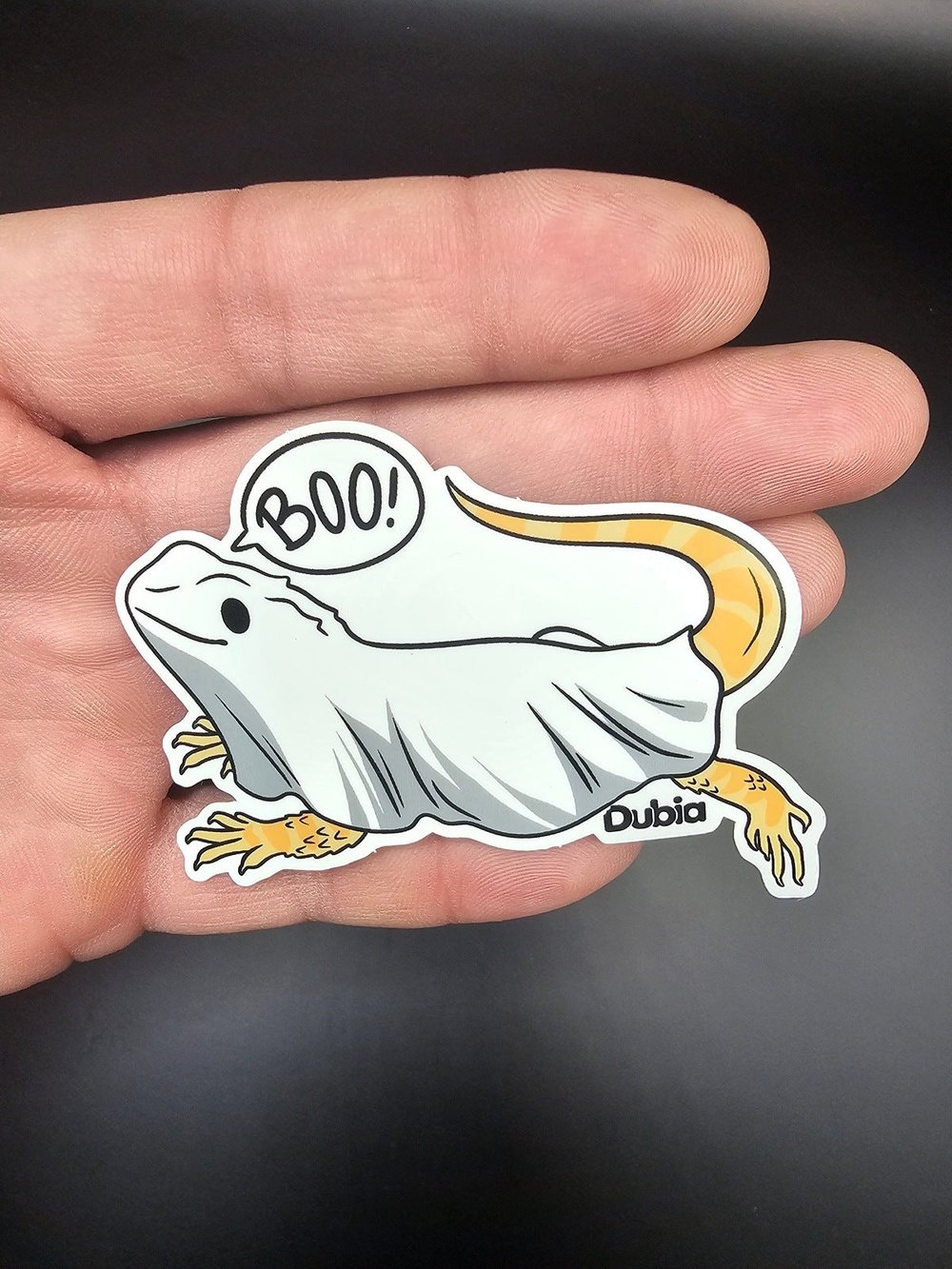 Boo Dragon Sticker