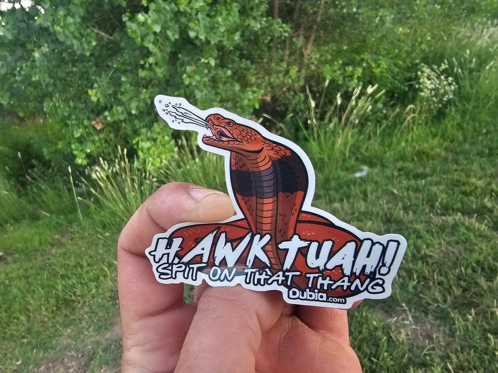 Hawk Tua Sticker Hawk Tuah! Stickers – Dubia.com