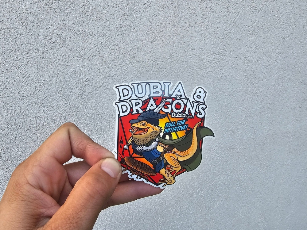 Dubia & Dragons Sticker – Dubia.com