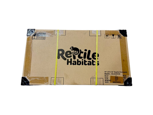 36x18x18 Reptile Enclosure Auction Sold As Is!