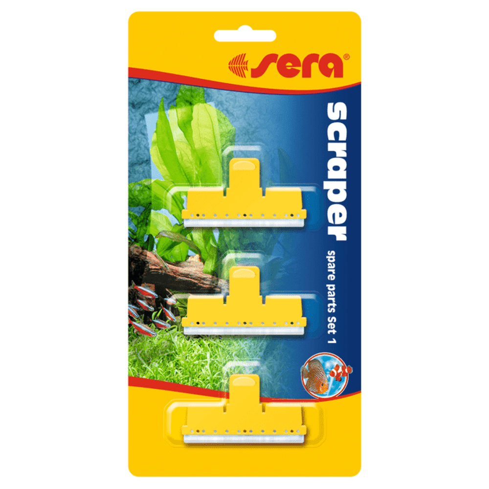 Sera Scraper Replacement Blades, Set 1 Aquarium Cleaning Supplies sera