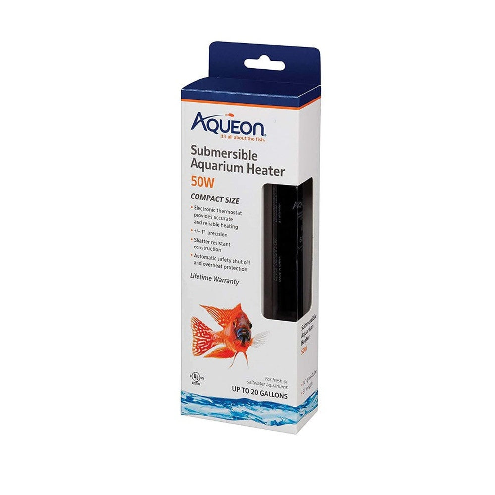 Aqueon Submersible Aquarium Heater 50W Fish Supplies Aqueon