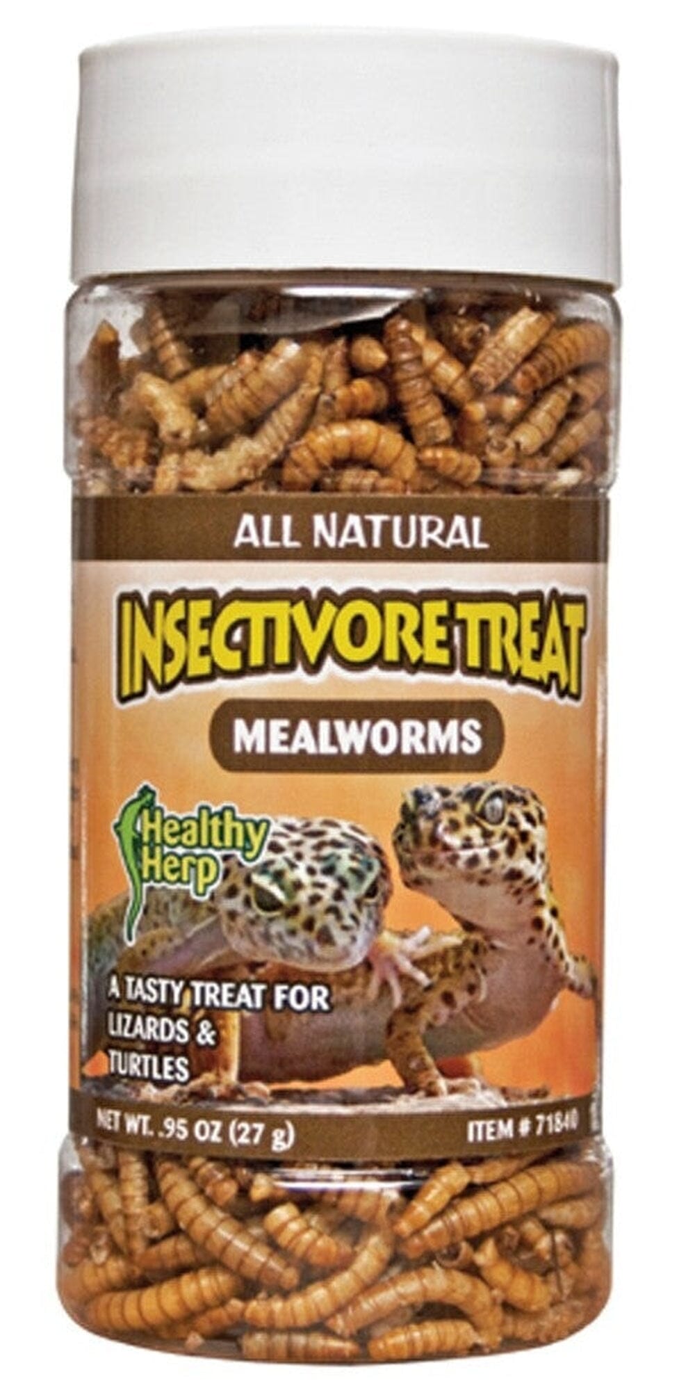 Healthy Herp Insectivore Treat Mealworms Healthy Herp 