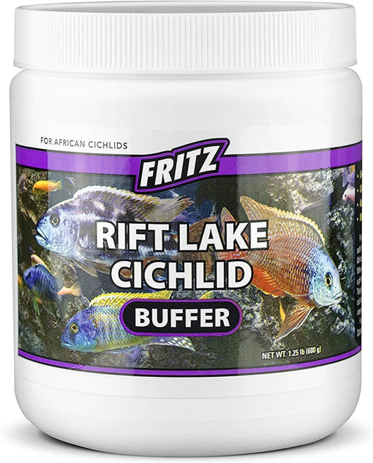 Fritz Rift Lake Cichlid Buffer 1.25lb Aquarium Additives Fritz