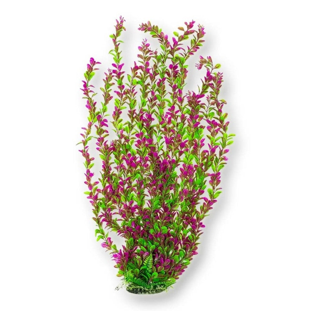 Aquatop Aquarium Plant with Weighted Base Green, Pink 30 in, Tall ATP plnt tall pk/gn 30in