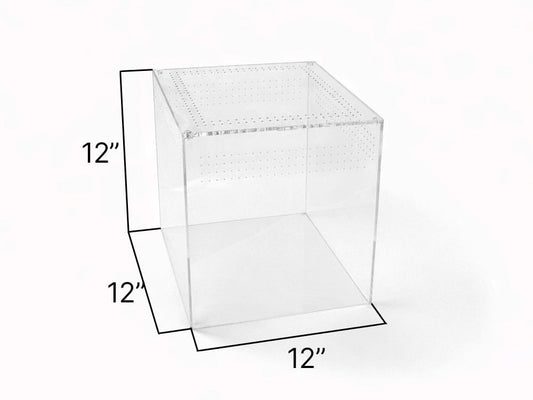 Acrylic Enclosure 12x12x12 Reptile Habitats 