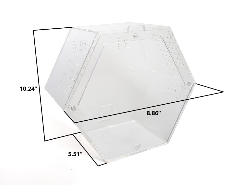 Acrylic Enclosure Hexagon Large