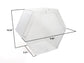 Acrylic Enclosure Hexagon Large