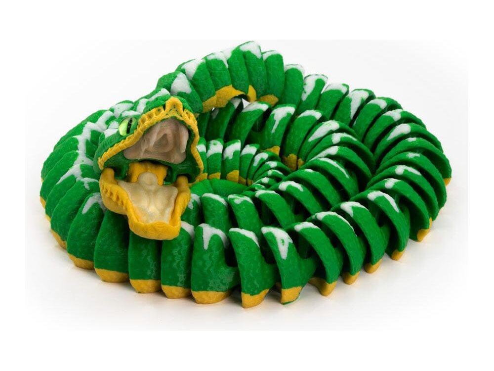 Custom 3D Printed Toys Aquatic Diet Dubia.com Realistic Amazon Basin Emerald Tree Boa 