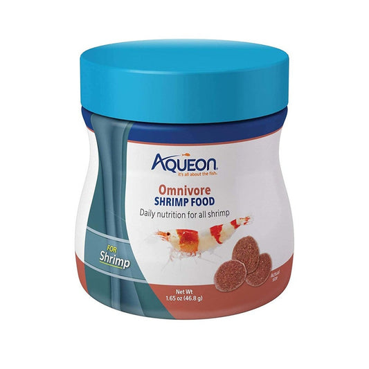 Aqueon Food Shrimp Omnivore 1.5oz Fish Supplies Aqueon