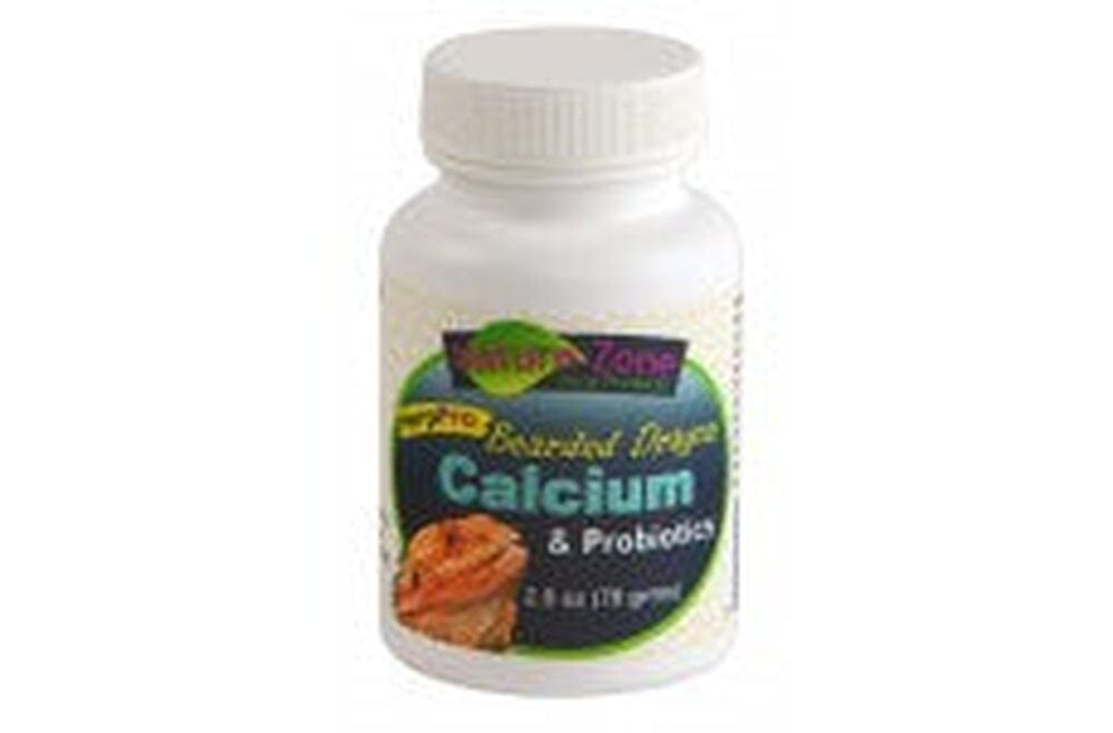 Nature Zone Bearded Dragon Calcium & Probiotics 2.8oz Nature Zone