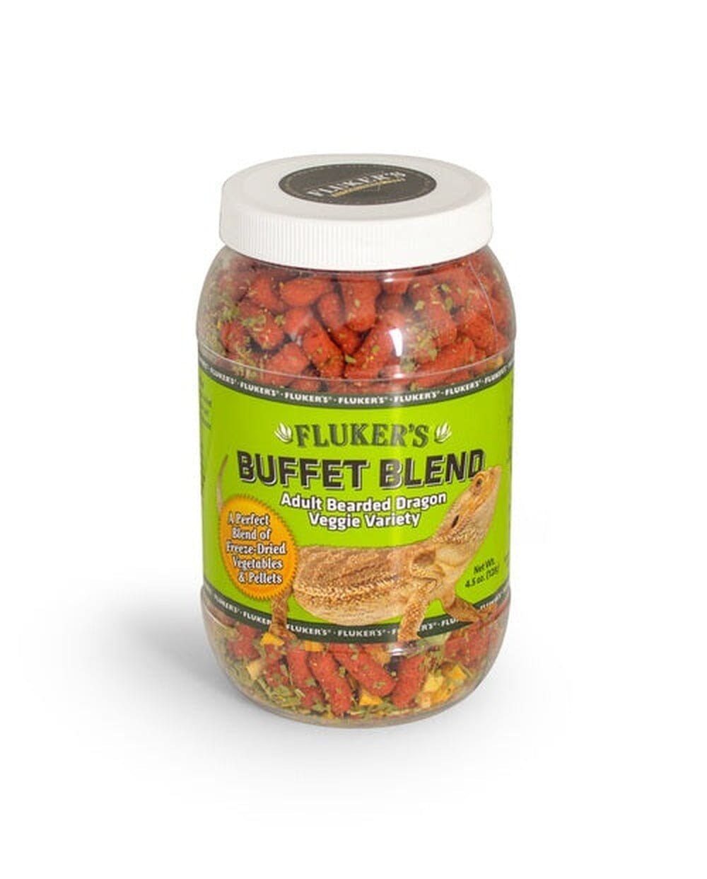 Fluker's Buffet Blend for Adult Bearded Dragons - Veggie Variety, 4.5oz Fluker's 