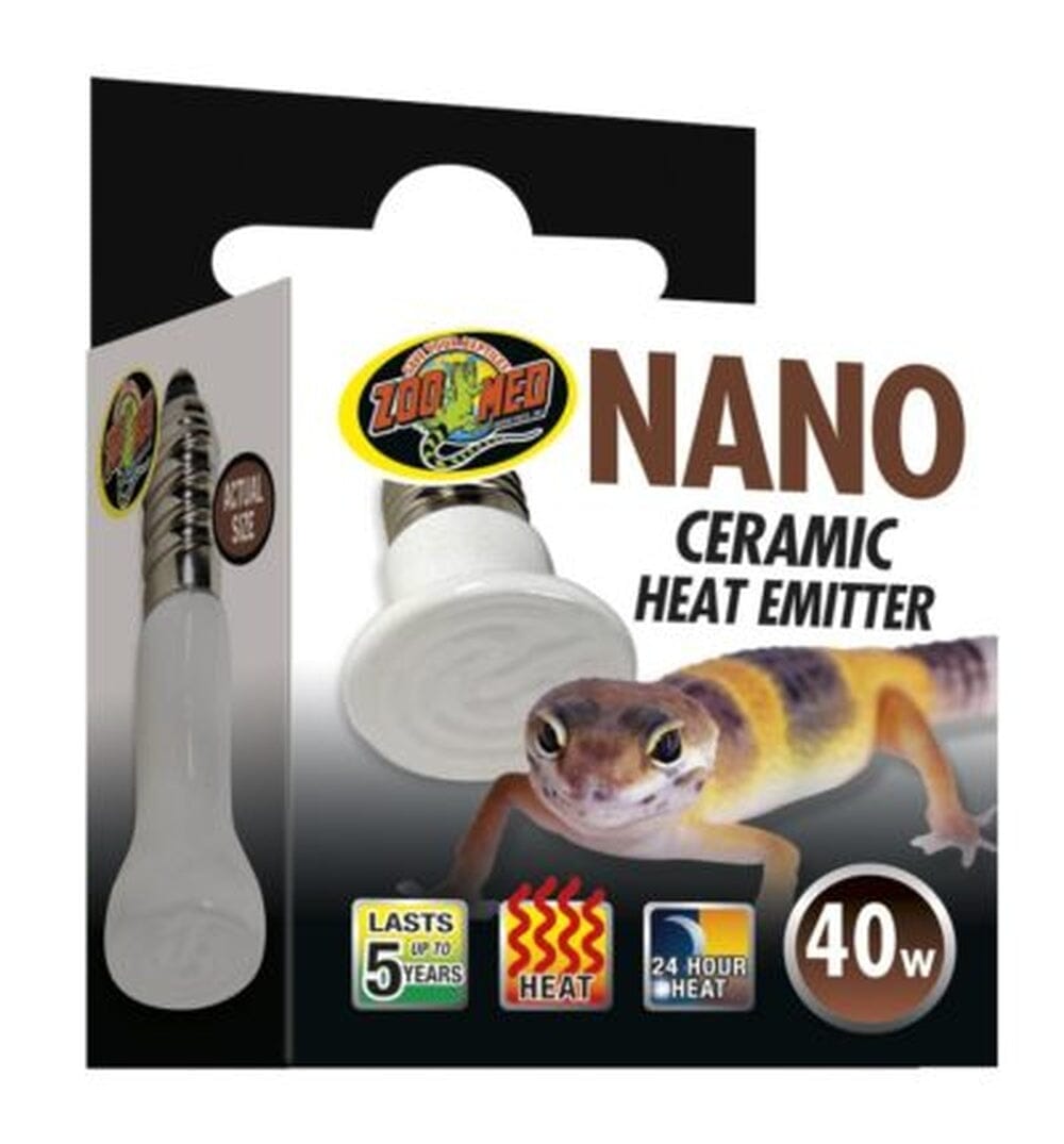 Zoo Med Nano Ceramic Heat Emitter, 40w Zoo Med 