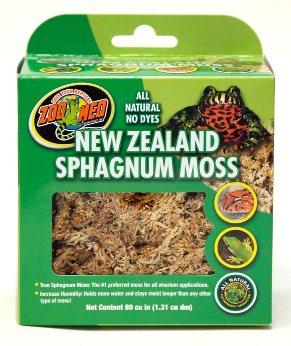 Zoo Med New Zealand Sphagnum Moss, 80 in³ Zoo Med 