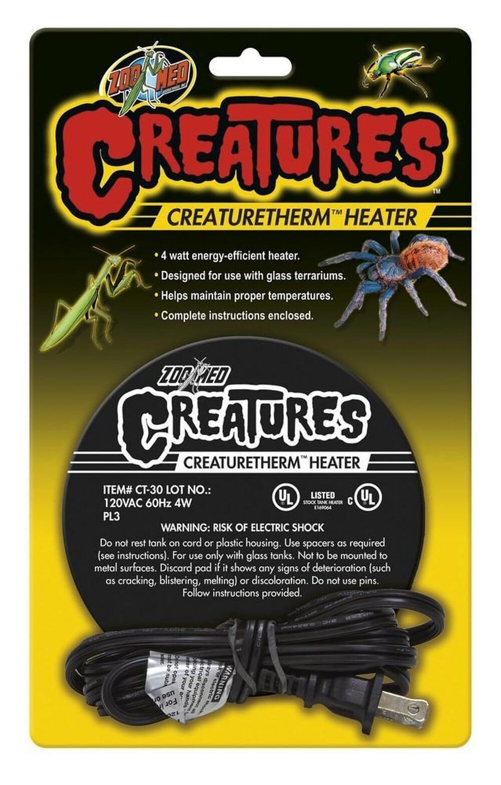 Zoo Med Creatures™ CreatureTherm Heater Zoo Med 