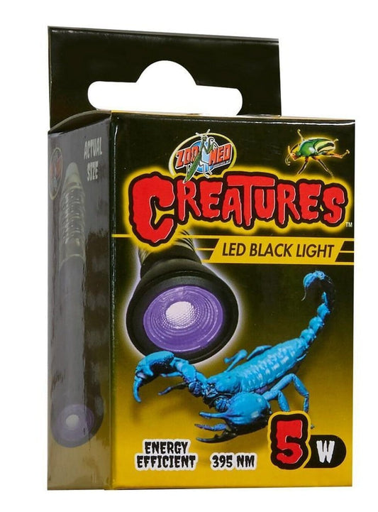 Zoo Med Creatures™ LED Black Light Reptile & Amphibian Supplies Zoo Med 