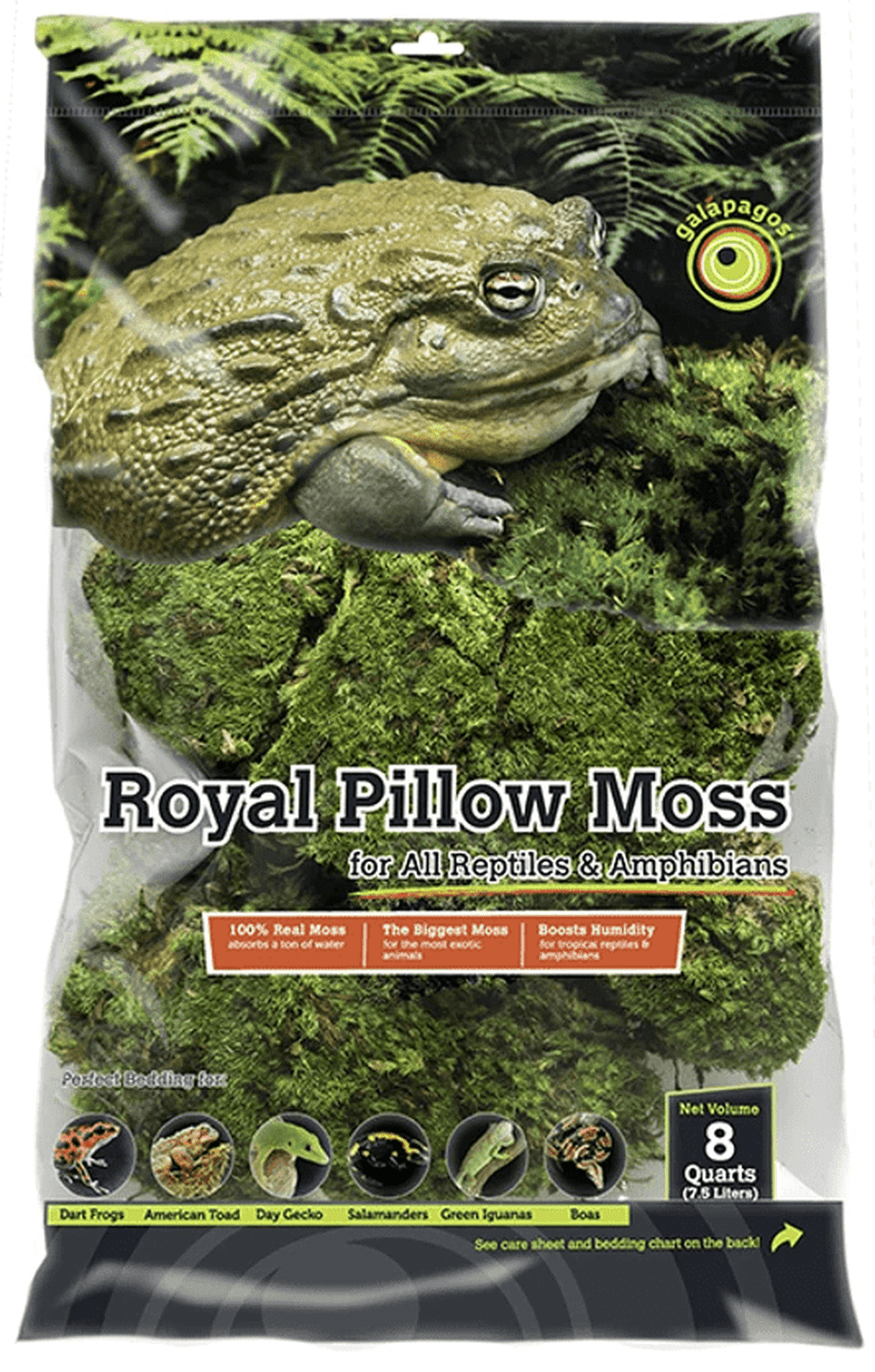 Galapagos Royal Pillow Moss, 150 in³ Galapagos 