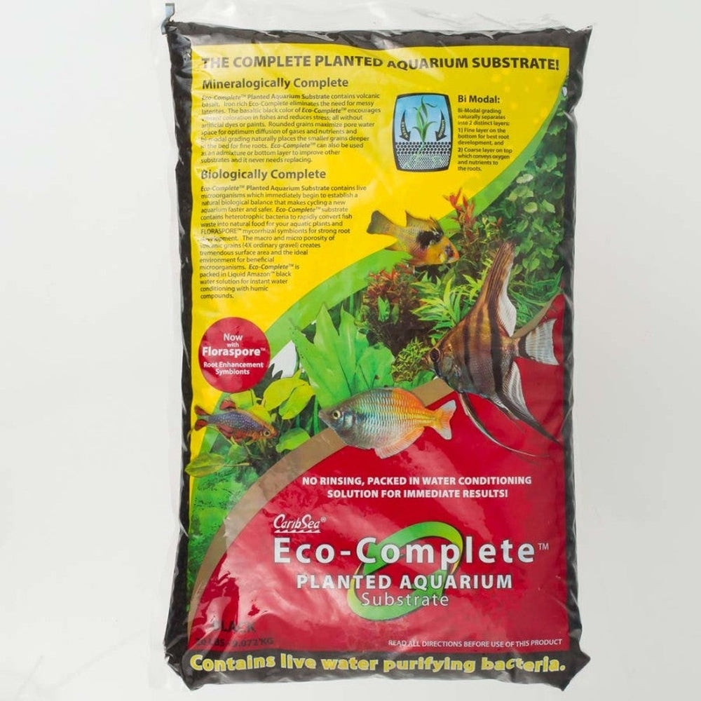 CRS Substrate Eco Complete Black 10# CaribSea, Plant Substrate