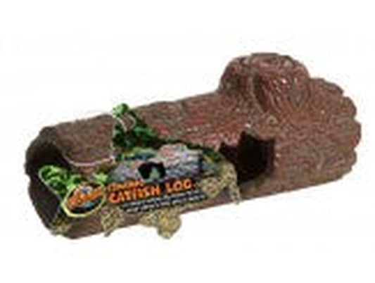 Zoo Med Ceramic Catfish Log Zoo Med