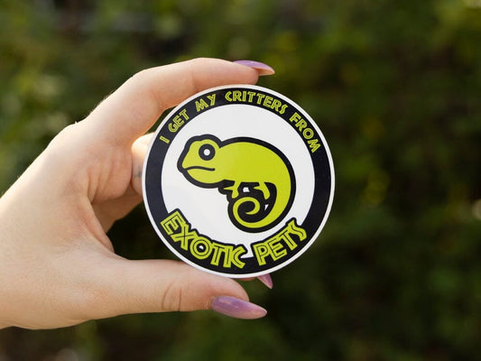 I Love My Critters Sticker Dubia.com 