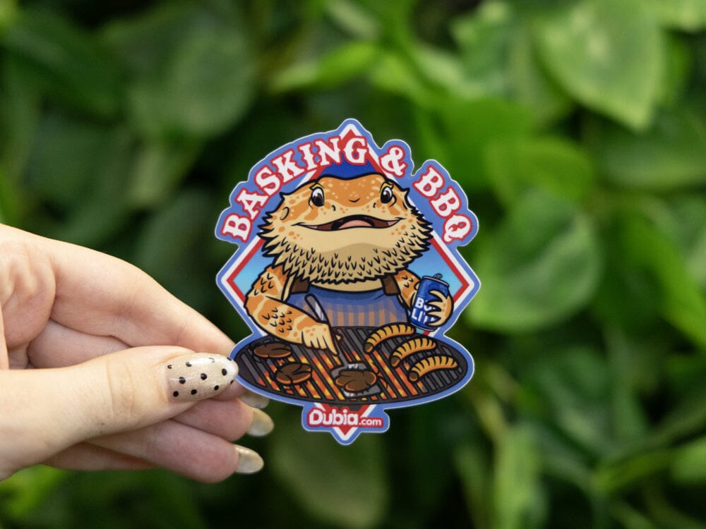 Basking and BBQ Sticker