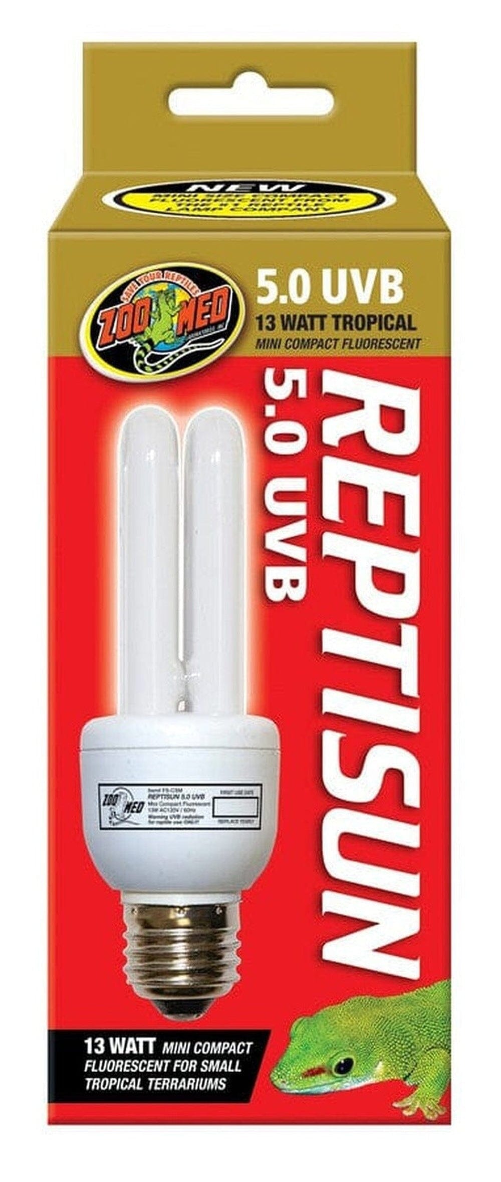 Zoo Med ReptiSun 5.0 Mini Compact Fluorescent Zoo Med 