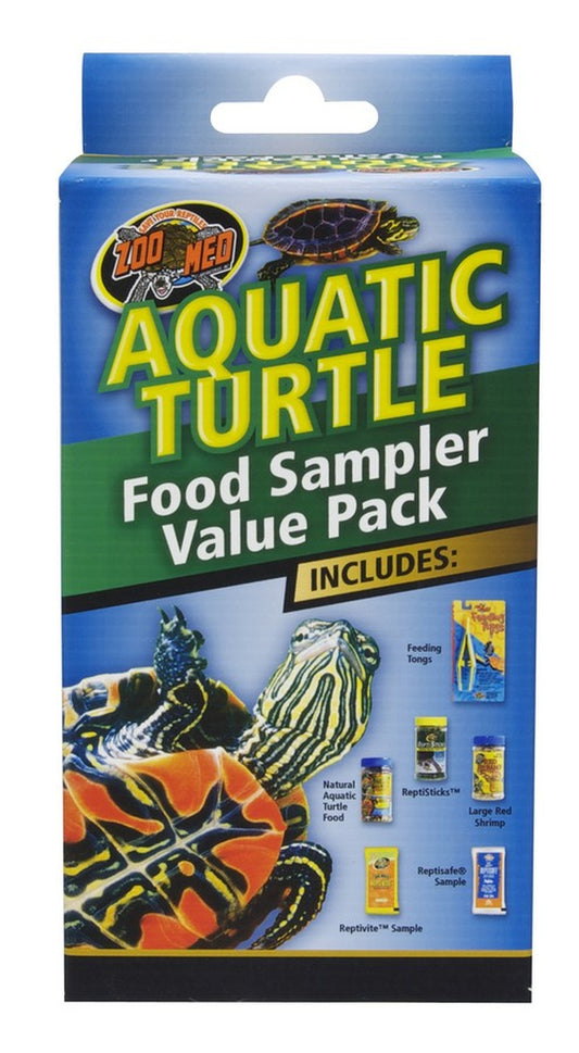 Zoo Med Aquatic Turtle Food Sampler Value Pack