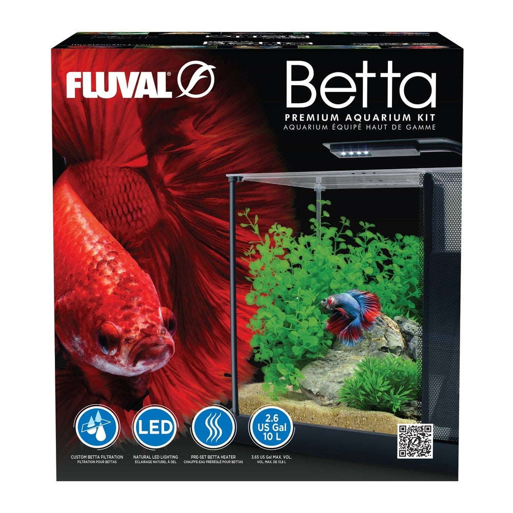 Fluval Premium Betta Kit - 10 L 2.6 US Gal