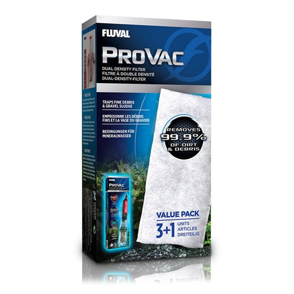 Fluval ProVac Replacement Filter Pad 4pk Fish Supplies Fluval