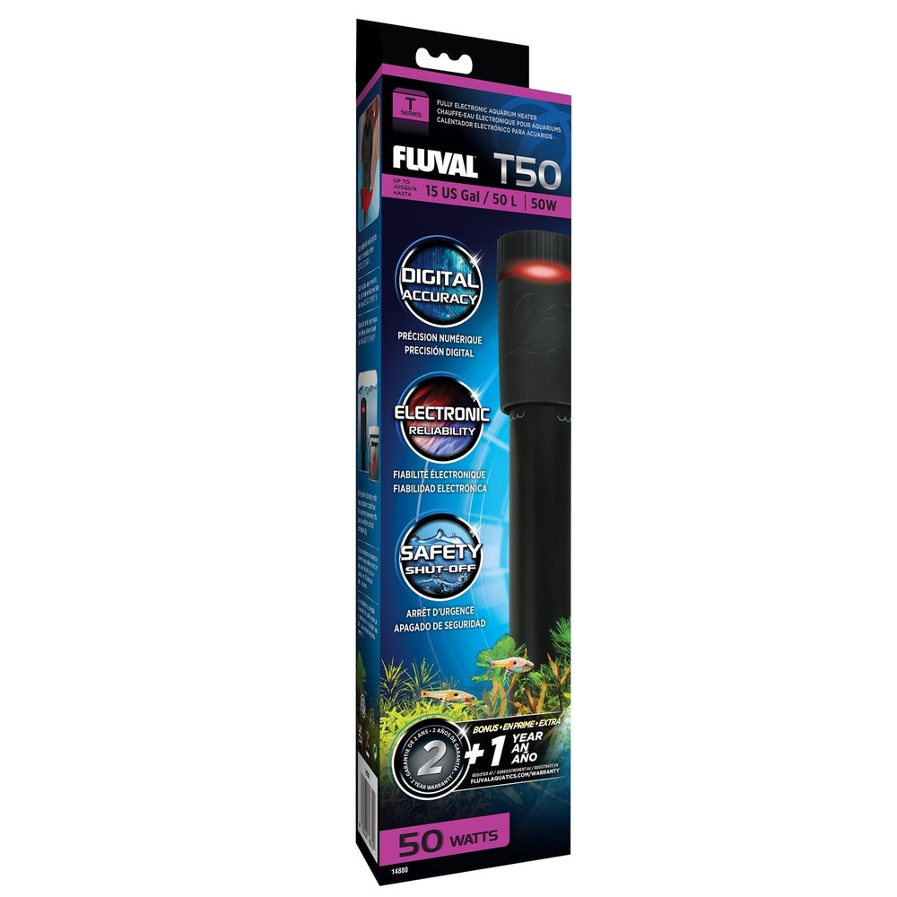 Fluval T50, 50 Watt Safety Heater Fish Supplies Fish Product