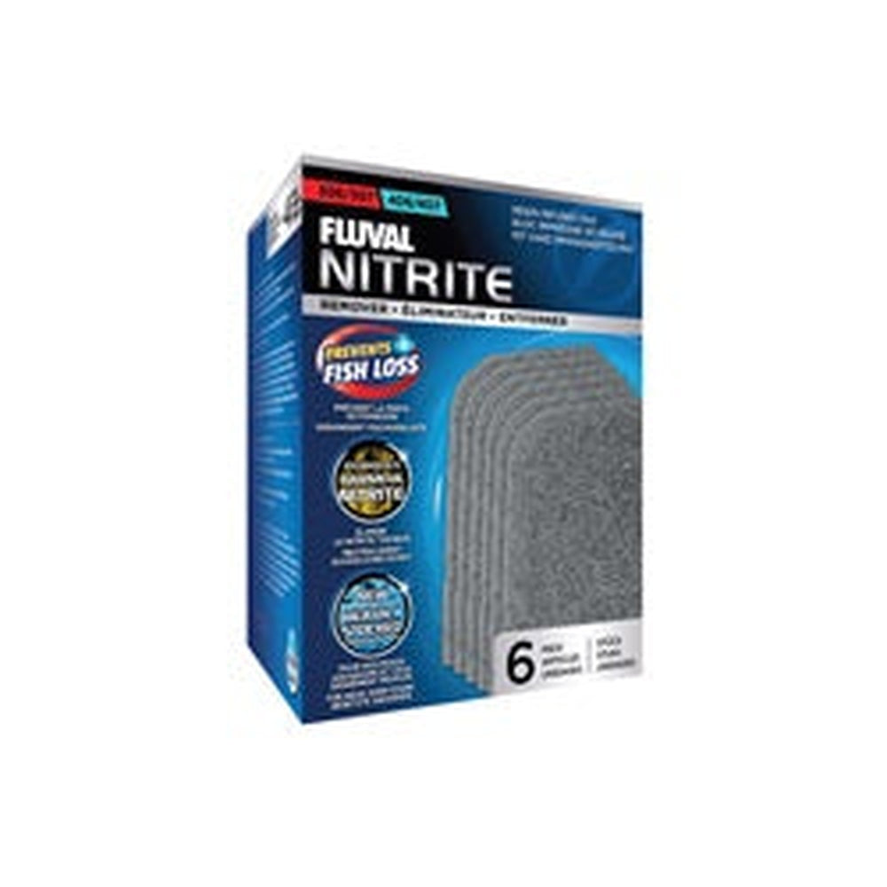 Fluval 307/407 Nitrate Remover Pad, 6pc Fish Supplies Fluval