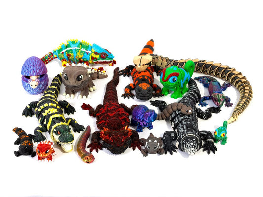 3D Printed Toys Aquatic Diet Dubia.com 