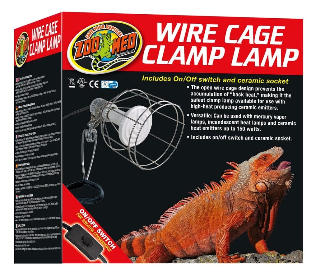 Zoo Med Wire Cage Clamp Lamp Zoo Med 