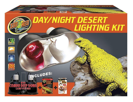 Zoo Med Day/Night Desert Lighting Kit Zoo Med