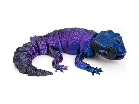 3D Printed Multi-Color Leopard Gecko - Large