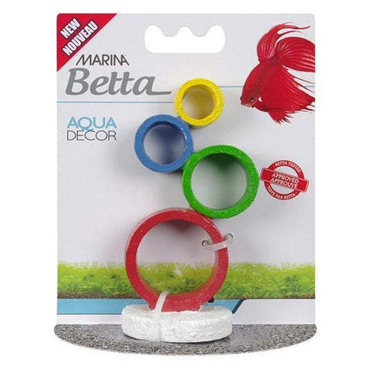 Marina Betta Ornament-Circus Rings Fish Supplies Marina