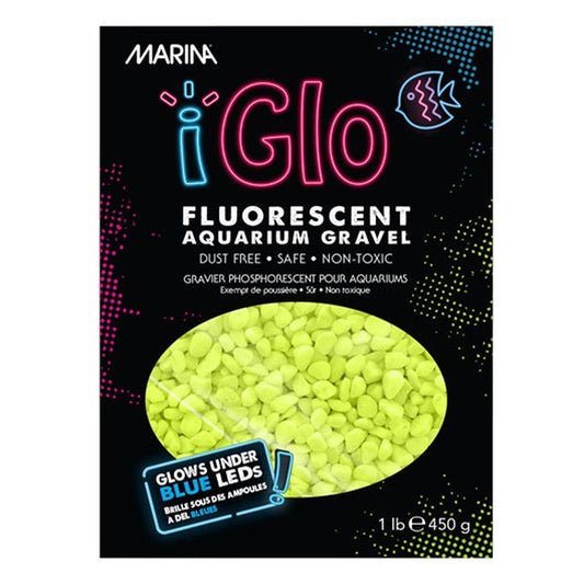 Marina iGlo Gravel, Yellow 1lb